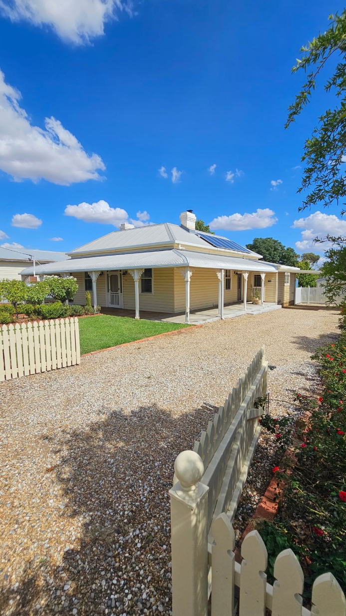 Heritage home in the Riverina after cleaning
